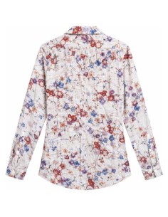 Chemise Adrien Motif Japonais Rouge - CIBLE ROUGE 2